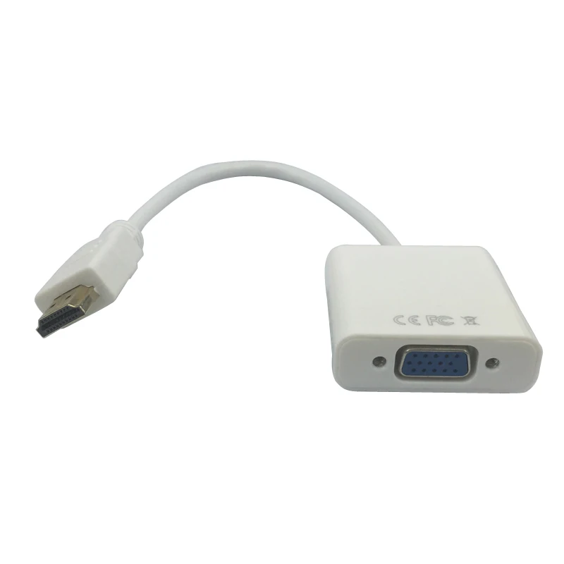 Raspberry Pi 3 HDMI TO VGA Adapter цифро-аналоговый аудио конвертер кабель мужчин и женщин conecter