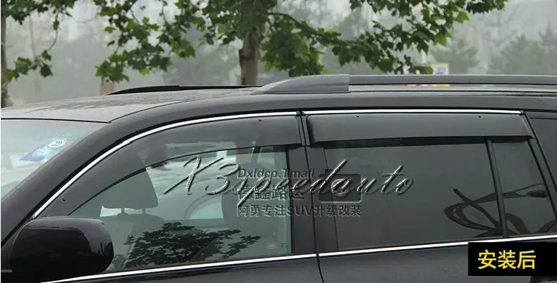 Высококачественное вентиляционное отверстие для козырька от Солнца/дождя Toyota