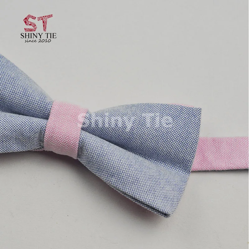 Бесплатная доставка мужские и женские галстуки-бабочки двухслойные цветные