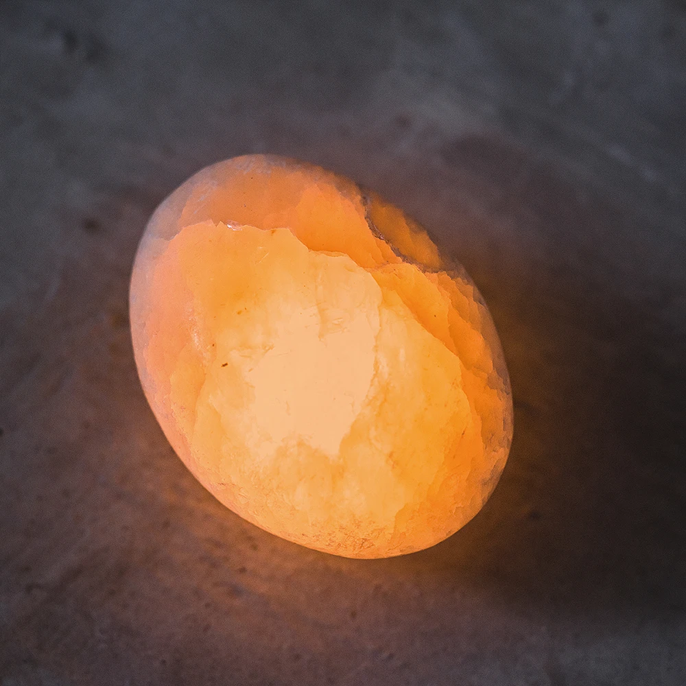 Миниатюрный Креативный светодиодный ночник Stone egg для общежития романтическая