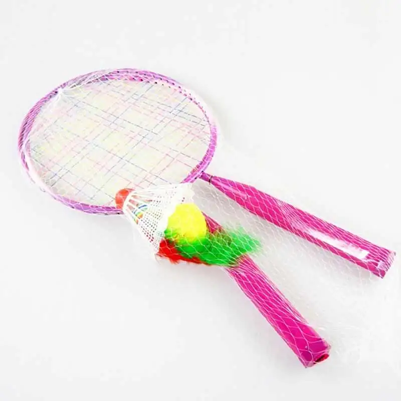 1 пара детских ракеток для бадминтона спортивный костюм с героями мультфильмов