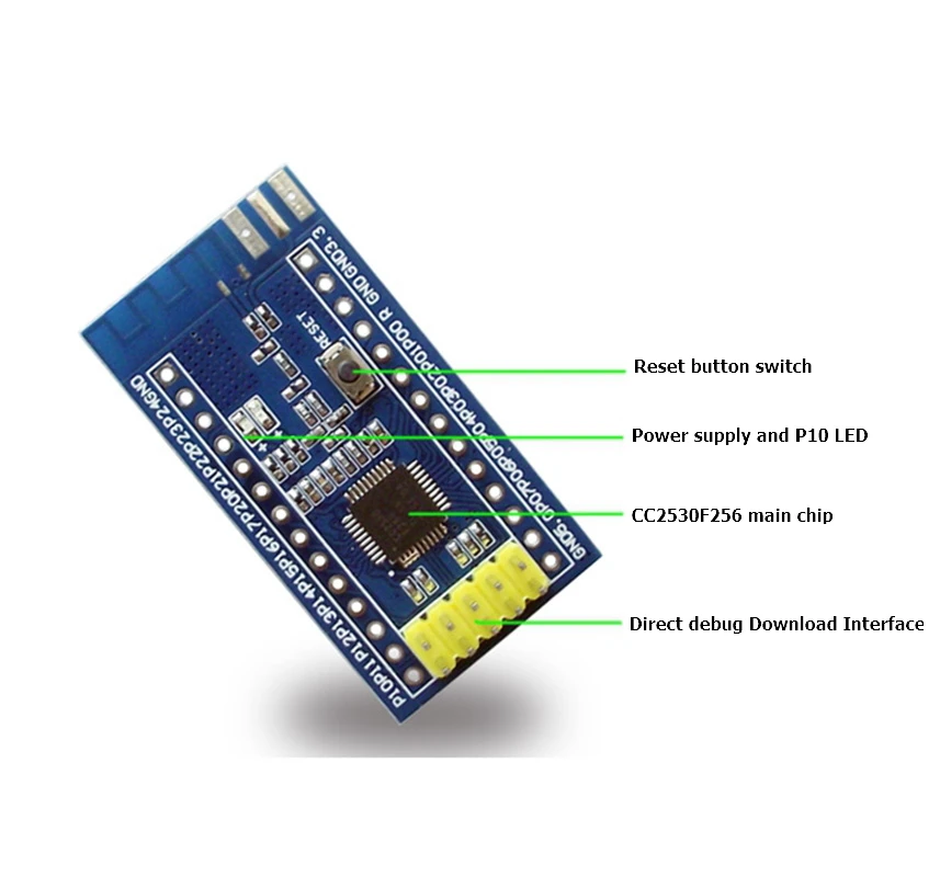 DC 5 В до 3.3 CC2530 ZigBee Беспроводной модуль основной плате для IOT Интернет вещей PWR p10led |