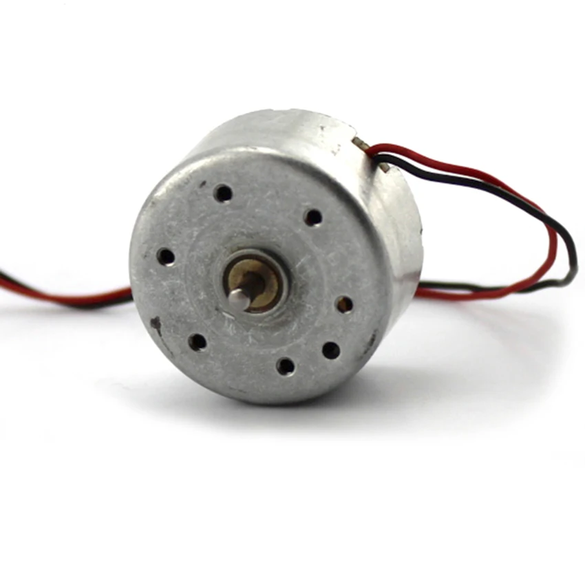 Серебро Микро 300 Солнечный мотор редуктор постоянного тока 3V 6V 3700 об/мин 6700
