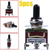rocker toggle switch heavy duty 20a 125v 15a 250v ac spdt 3 position 3 terminal 3 pin on off on 3p toggle switches with boot