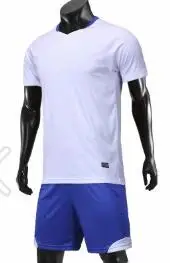 white Высокое качество для взрослых детей FIGUREDCLOTH индивидуальные любительский футбол Джерси персонализировать футбольная команда комплект DIY футбольный костюм футбол - Цвет: white