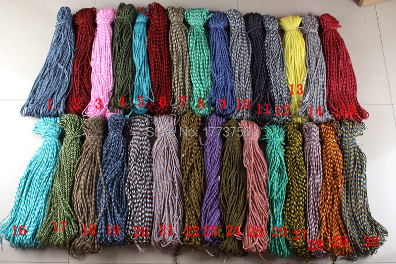 100FT 7-Strand Camouflage Parachute Cords For Survival Paracord Bracelets Camo | Спорт и развлечения