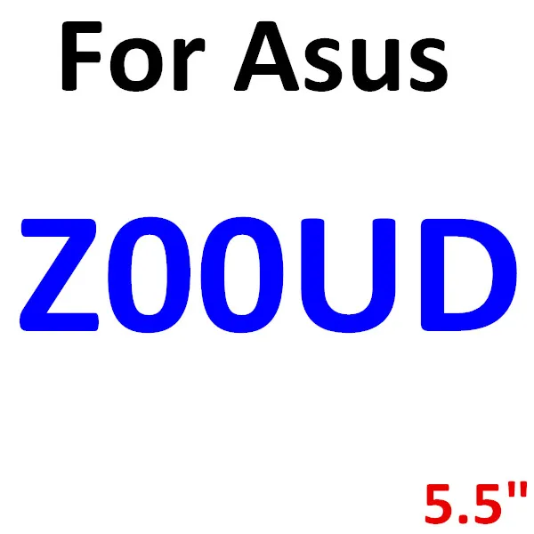 For ASUS Z00UD Закаленное Стекло Экран для asyus X00AD X00BD X007D X008 X008D X014D X009D X013D Z00YD Z00D Z00TD Z00LD Z010D Z00UD чехол - Цвет: For ASUS Z00UD