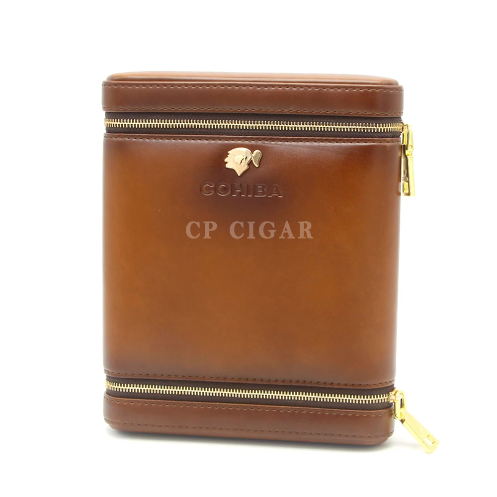 COHIBA гаджеты портативные сигары Humidor кедровая древесина кожаный чехол для коробка