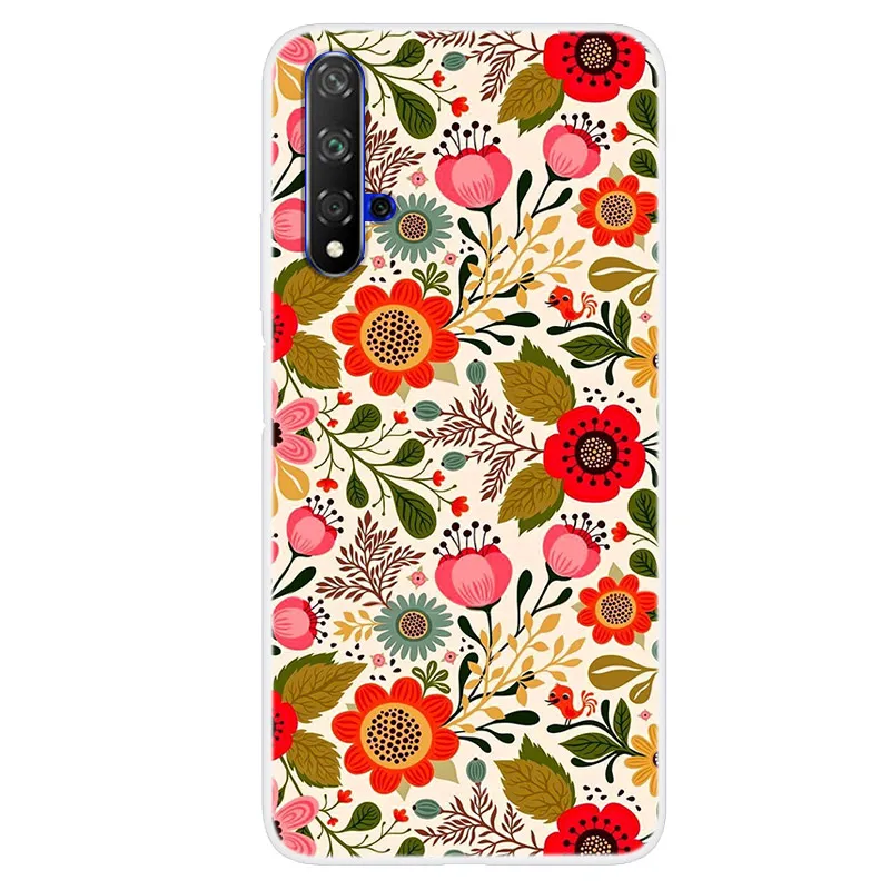28 Для Nova 5T чехол huawei Nova 5T чехол силиконовый ТПУ Мягкая задняя крышка чехол для huawei Nova5T чехол Чехол Nova 5T 5 T бампер - Цвет: 28