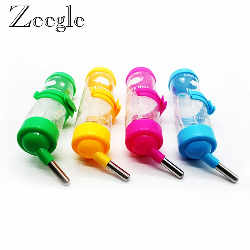 Zeegle практичный питатель воды для кошек собак кроликов диспенсер поилки