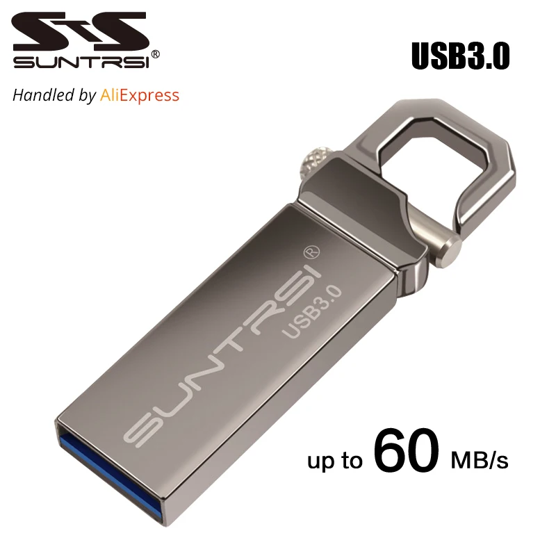Suntrsi usb флэш-накопитель 16 ГБ высокое Скорость USB 3.0 Металл Водонепроницаемый флешки 64 ГБ интерфейсом USB 32 ГБ ручка drive Реальная Ёмкость usb flash