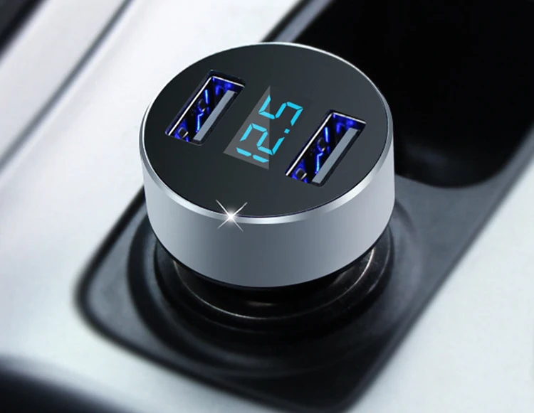 Автомобильное зарядное устройство 5 В 3.1A Быстрая зарядка двойной с usb-портом