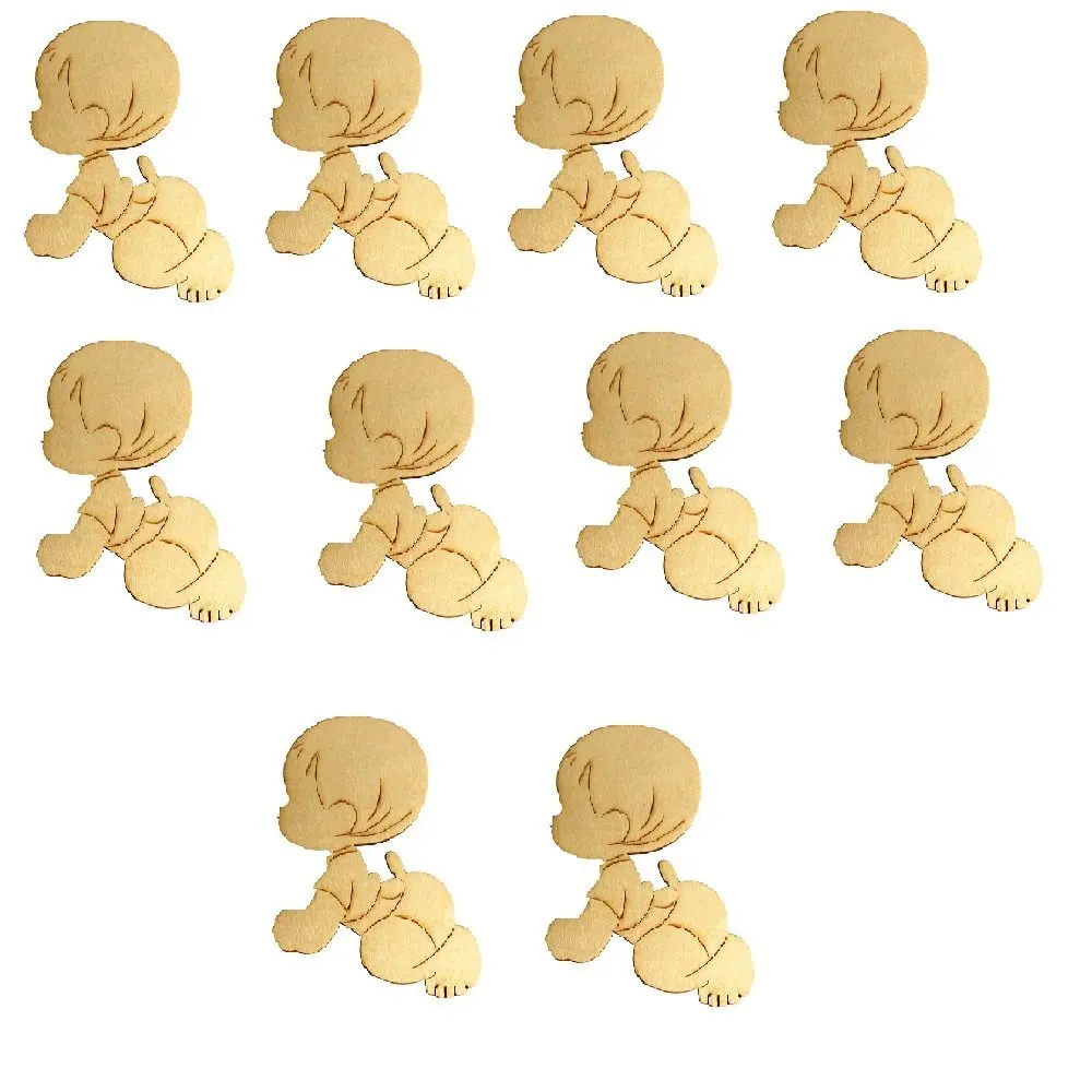 10 шт. деревянные пустые детские ярлыки для создания карт идеально подходят