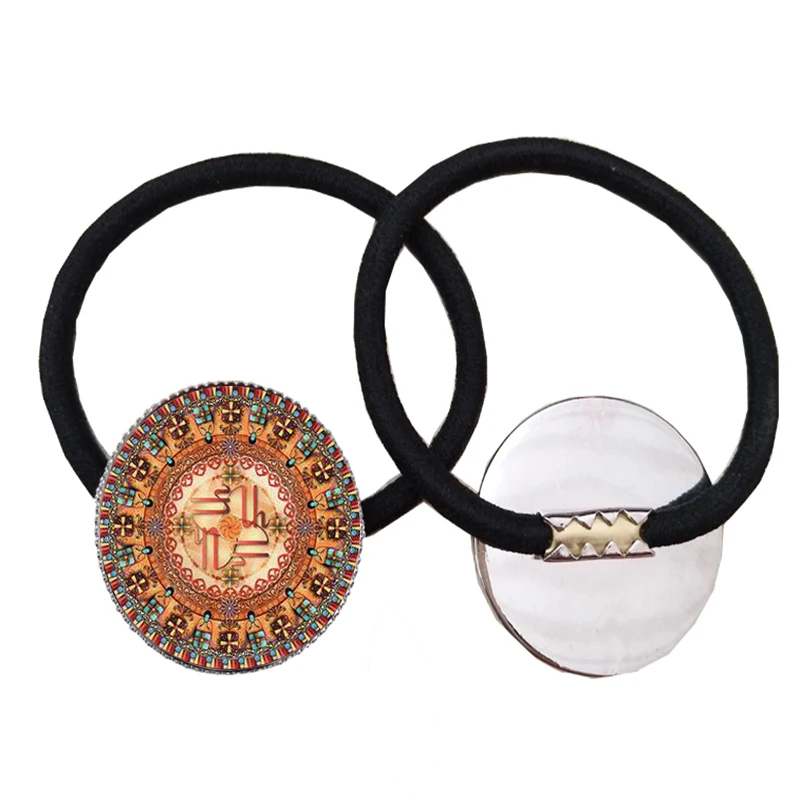 SUTEYI буддизм Ом Символ мандала цветок дзен стекло кабошон с фото свадебные