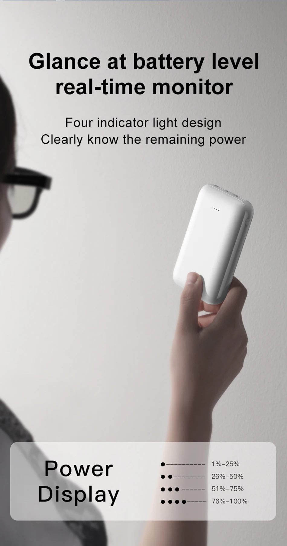 Baseus Mini, 10000 мА/ч, Дополнительный внешний аккумулятор для Xiaomi, huawei, samsung, iPhone, портативный внешний аккумулятор с двумя usb-портами, зарядное устройство