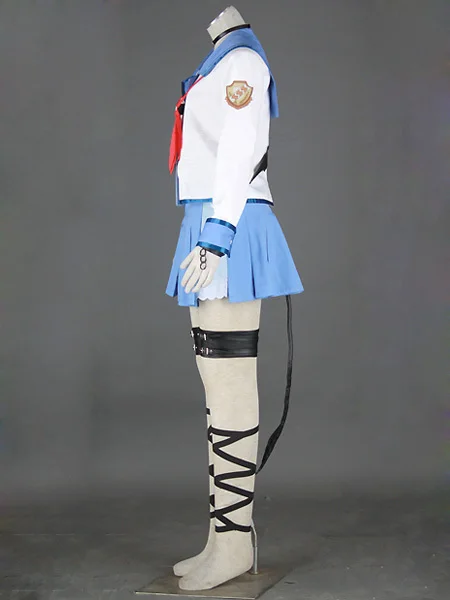 Аниме Ангел Битс Yui новый стиль модная Косплей форма платье женские костюмы на