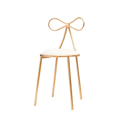 Chair No5 Модный комод Луи, включающий стул, стол, зеркало, современный простой мини-комод в скандинавском стиле, простой экономичный столик для макияжа в спальню - Цвет: Chair No5