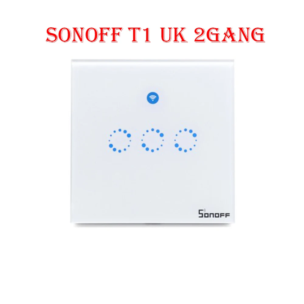 Умный дом Sonoff T1 США Великобритания ЕС с Google Home Alexa Wi Fi RF/APP/сенсорное управление