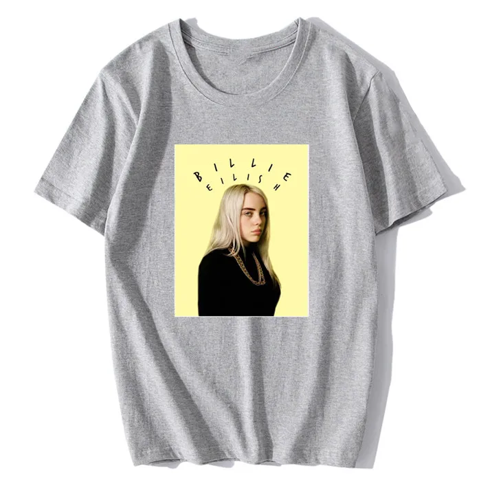 Billie Eilish Music, Винтажная футболка, хлопок, короткий рукав, футболка с музыкальной тематикой для мужчин/женщин, новинка, для пары, XXXL, мужские футболки