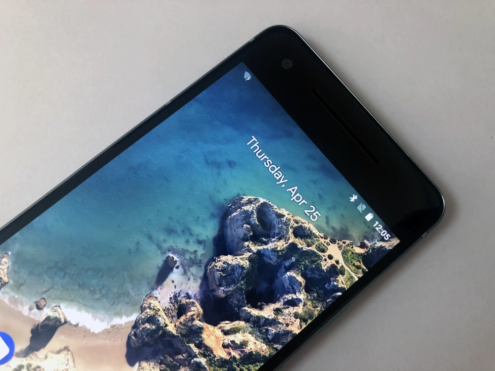 Смартфон Google Pixel 2 5,0 '', европейская версия 128 ГБ, Восьмиядерный процессор Snapdragon 835, 4 Гб ОЗУ, 64 ГБ, 4G LTE, мобильный телефон, отпечаток пальца