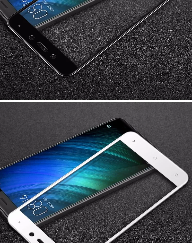 Xiaomi redmi note 4 стекло полное покрытие противоудaрное заколенное стекло для xiaomi redmi note 4 4x 5.5 ДЮЙМА защитное стекло