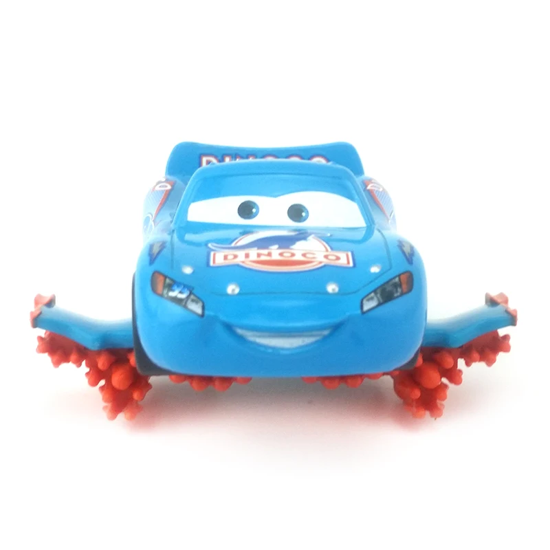 Disney Pixar Cars Blue Lighting Storm McQueen 1:55 металлический литой автомобиль Развивающие игрушки