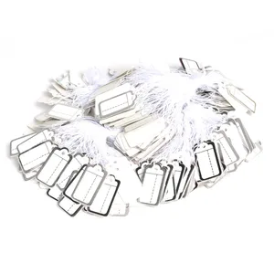 500 шт 26*13 мм белый серебряный цвет этикетка галстук веревка цена бирки для демонстрации этикетки багаж Свадебная нотка Сделай Сам пустая цена бирка