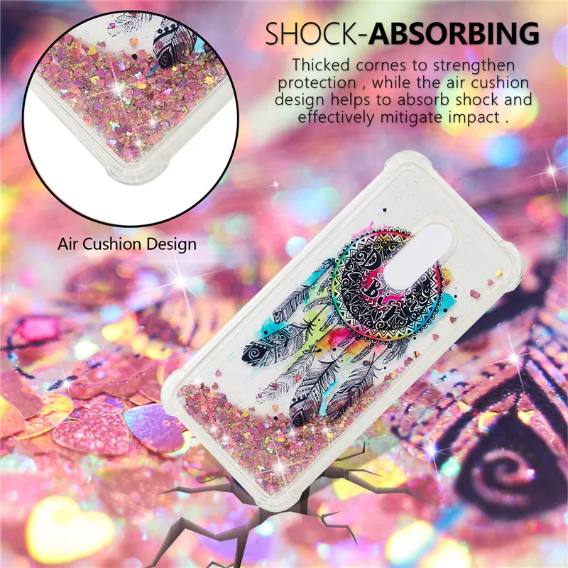 

For Xiaomi Mi 5X Mi A1 Case Quicksand Glitter Liquid Cases for Xiaomi Redmi 4A 4X 5 plus 5A Note 4X Note 5A Case Unicorn Cover