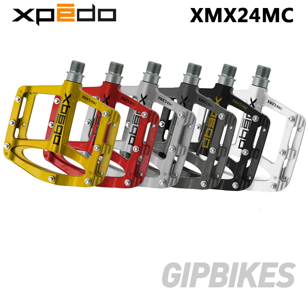 Велосипедные педали XPEDO магниевые для горного велосипеда SPRY XMX24MC ультралегкие 255