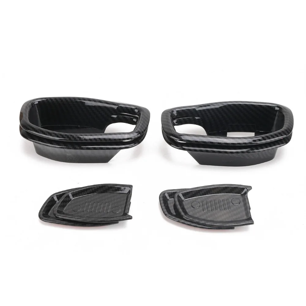 WISENGEAR 1 комплект дверная внутренняя окантовка ручки отделка для Jeep Renegade 2015 2016 2017