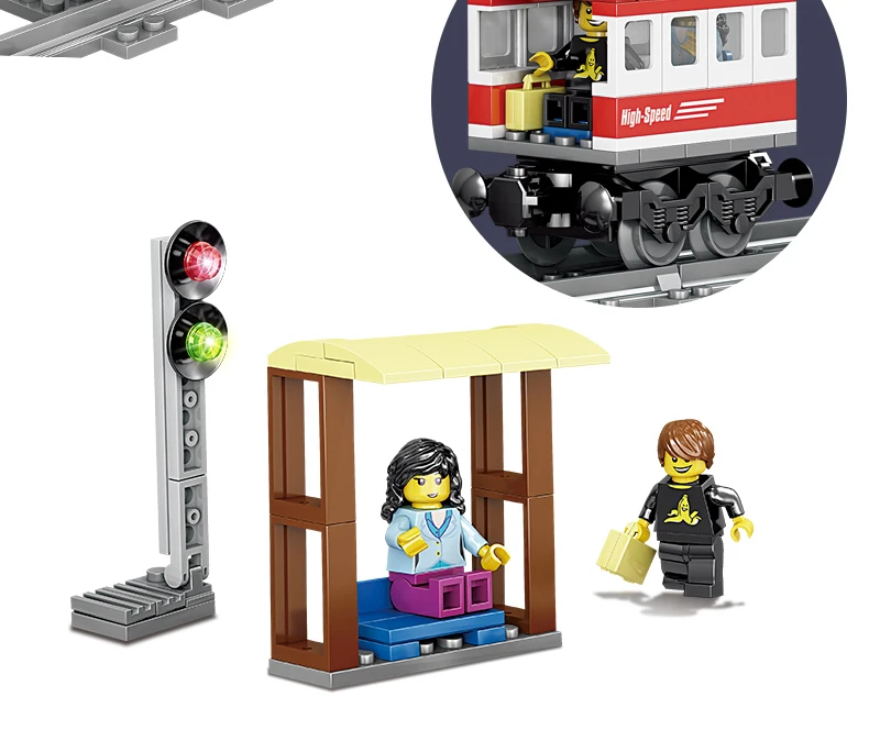 DHL H& HXY 98230-98235 02010 21005 21006 02039 02117 на батарейках, наборы строительных блоков, модели игрушек, подарки