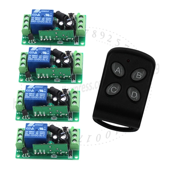 Беспроводной Радиочастотный выключатель с дальностью действия 150 м постоянный