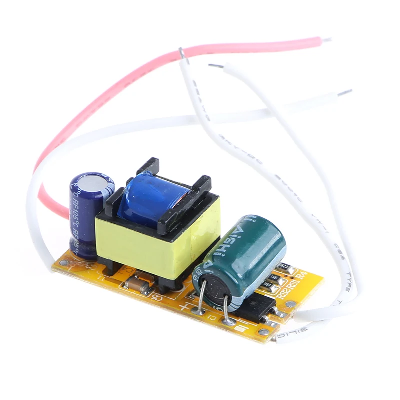 300mA 4-7x1W светодиодный драйвер 4-7W источник питания AC 85 V~ 265 V 110 V 220 V светильник-Y103