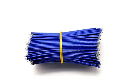 100PCS/LOT Tin-Plated Breadboard PCB Solder Cable 24AWG 8cm Fly Jumper Wire Tin Conductor Wires 1007-24AWG Connector | Электронные