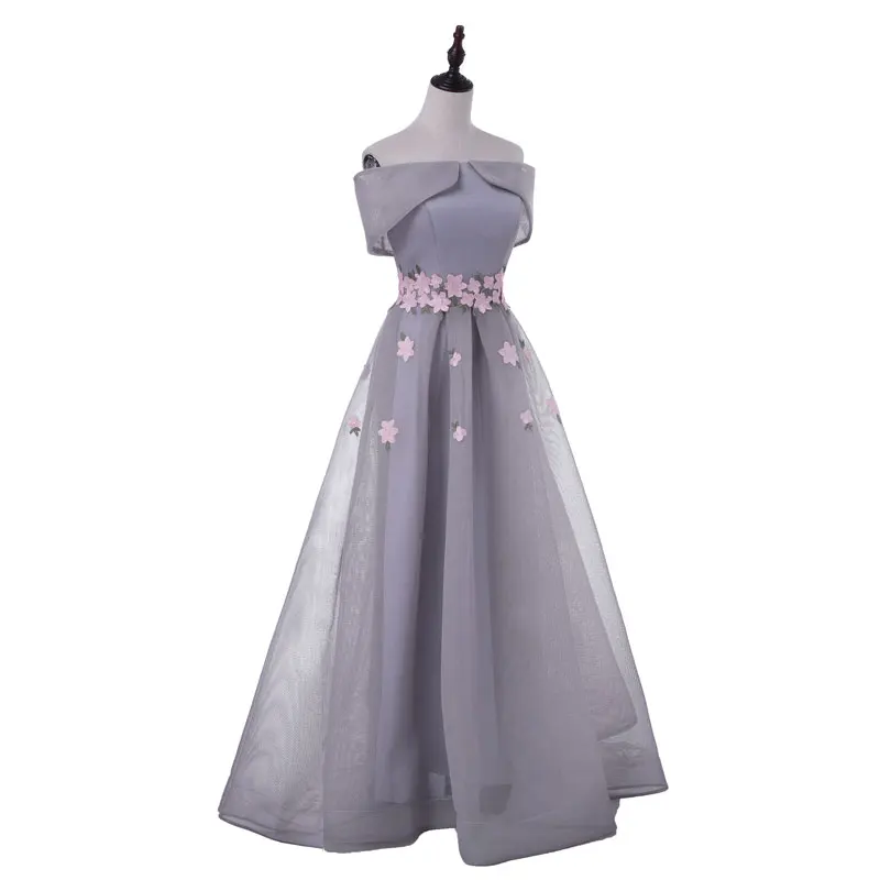 2017 новое поступление платья для выпускного вечера Vestido de Festa платье с аппликацией