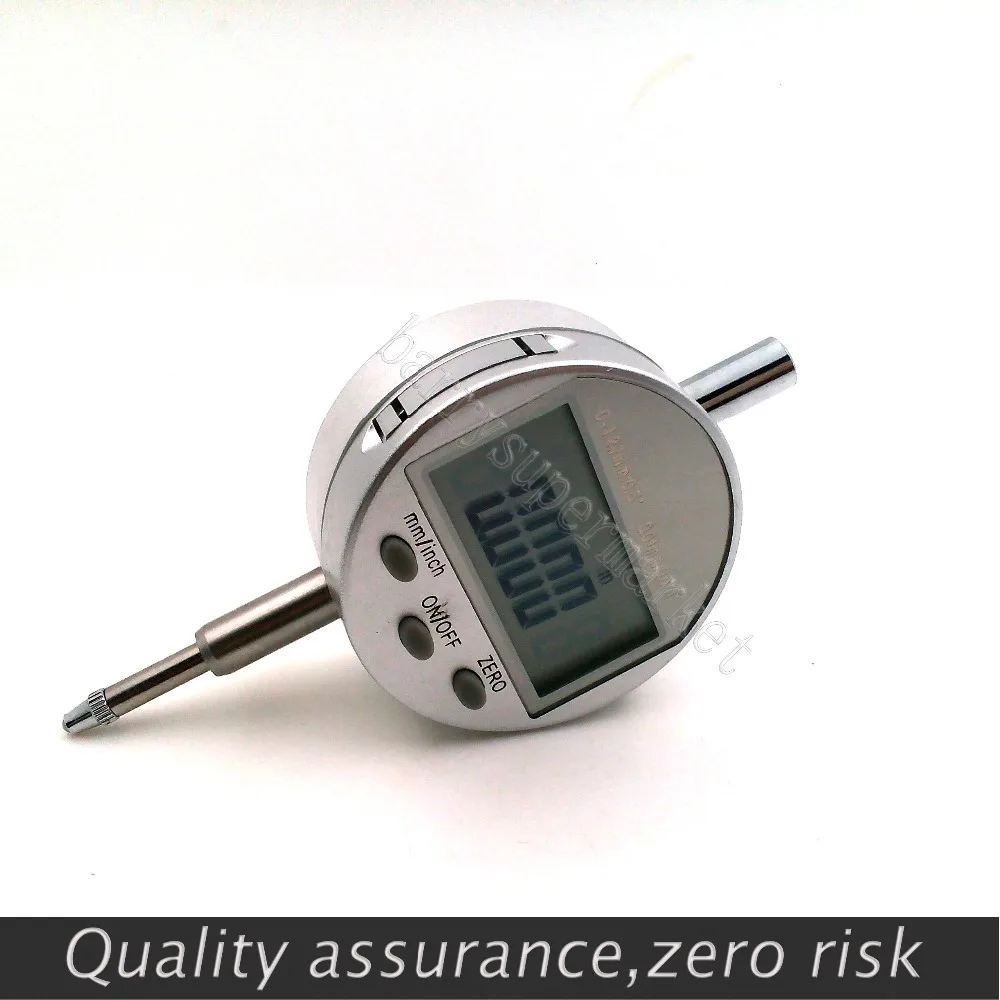 Ferramenta Eletrônica para Testadores Indicador Digital de Discagem 012.7 mm 0.5 0.01 mm 0.0005 Indicadores de discagem