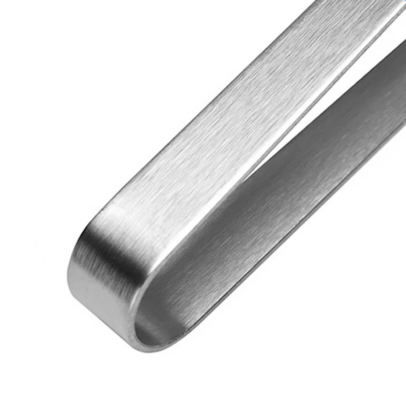 Hifuar 1 шт. портативный креативный маленький силиконовый зажим Нескользящая нержавеющая мини-еда ледяной квадрат Suger барбекю Кухонные инструменты для зажима