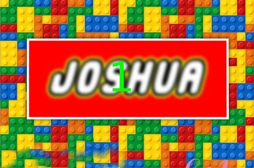 Оригинальные разноцветные фоны для фотосъемки в стиле Lego на день рождения