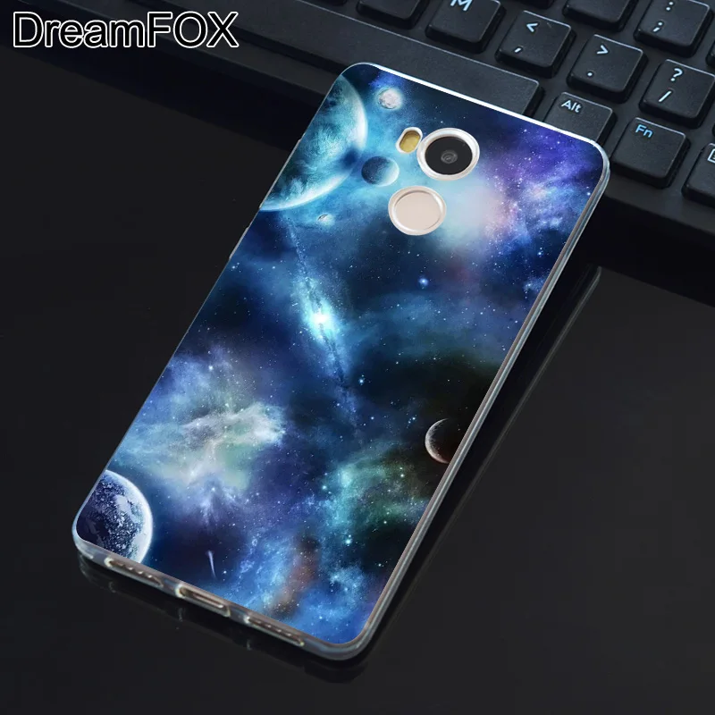 DREAMFOX L375 горячий Луна космическая карта Мягкий ТПУ силиконовый чехол для Xiaomi Redmi