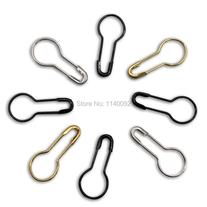 

Free Shipping wholesales garment COPPER pins/clothing tag metal safety pins,platina color plated/Fasteners Charms safety pins