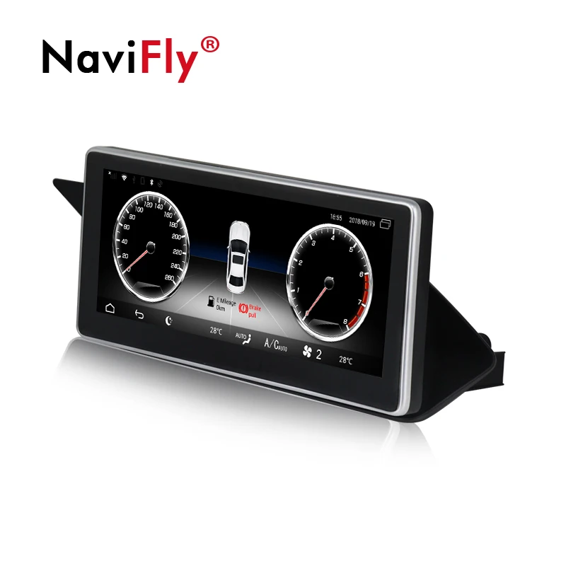 NaviFly 10,2" 3 ГБ+ 32 Гб 4G LTE gps Android 7,1 Автомобильный мультимедийный плеер для Benz E Class W212 2009- Авторадио Стерео Плеер