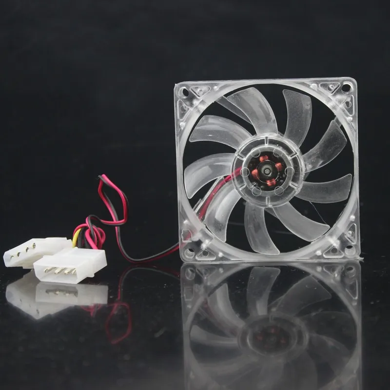 Прозрачные Кулеры 4 контакта 8015 дюйма 80x80x15 мм 8 см 12 В 80x15 2 шт.|fan fan|fan 12v dcfan dc |