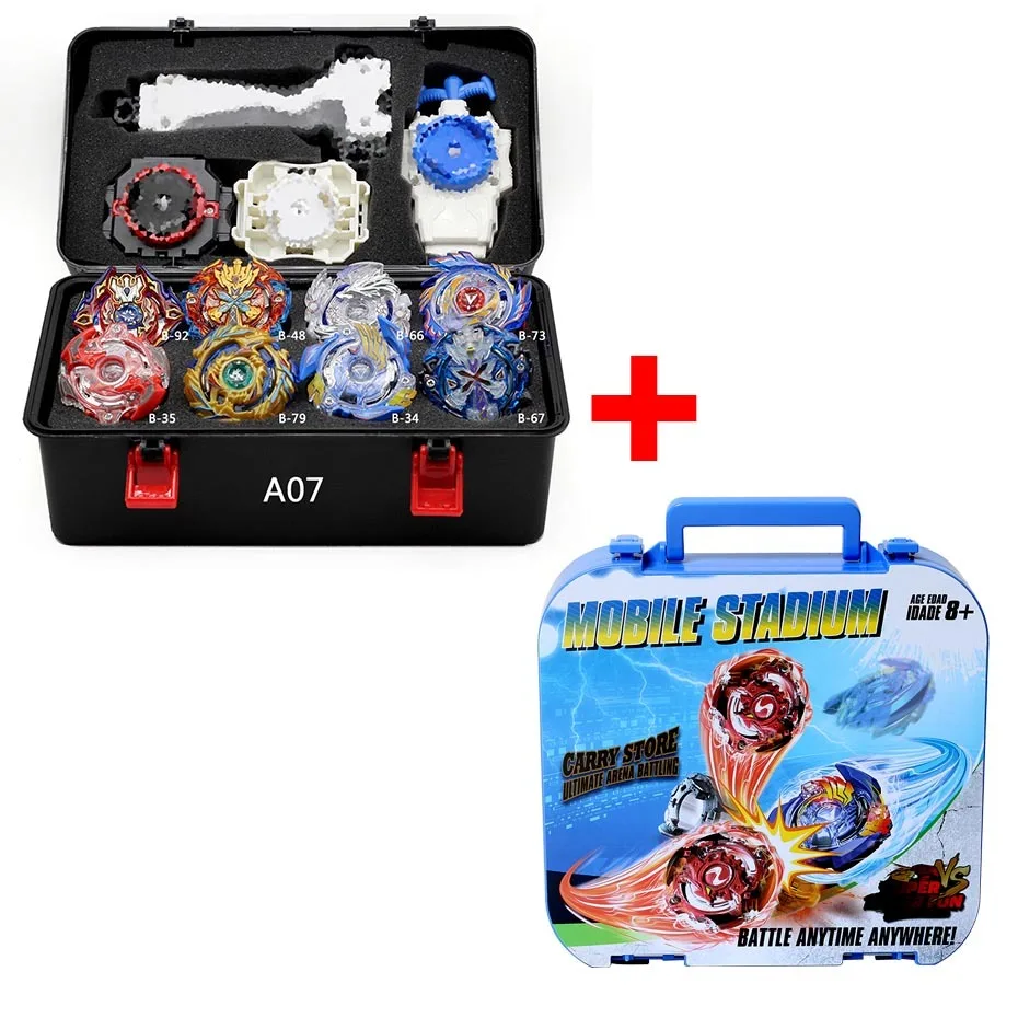A07 Takara Tomy Bey Bay Burst новая Мобильная Арена стадион Burst коробка для хранения гироскопа Арена захватывающая Дуэль волчок игрушки лезвия - Цвет: A07