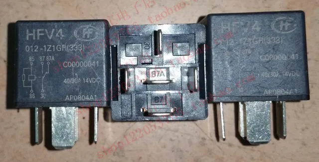 Реле HFV4 012-1Z1GR (333) V4-1C-12V-40A |