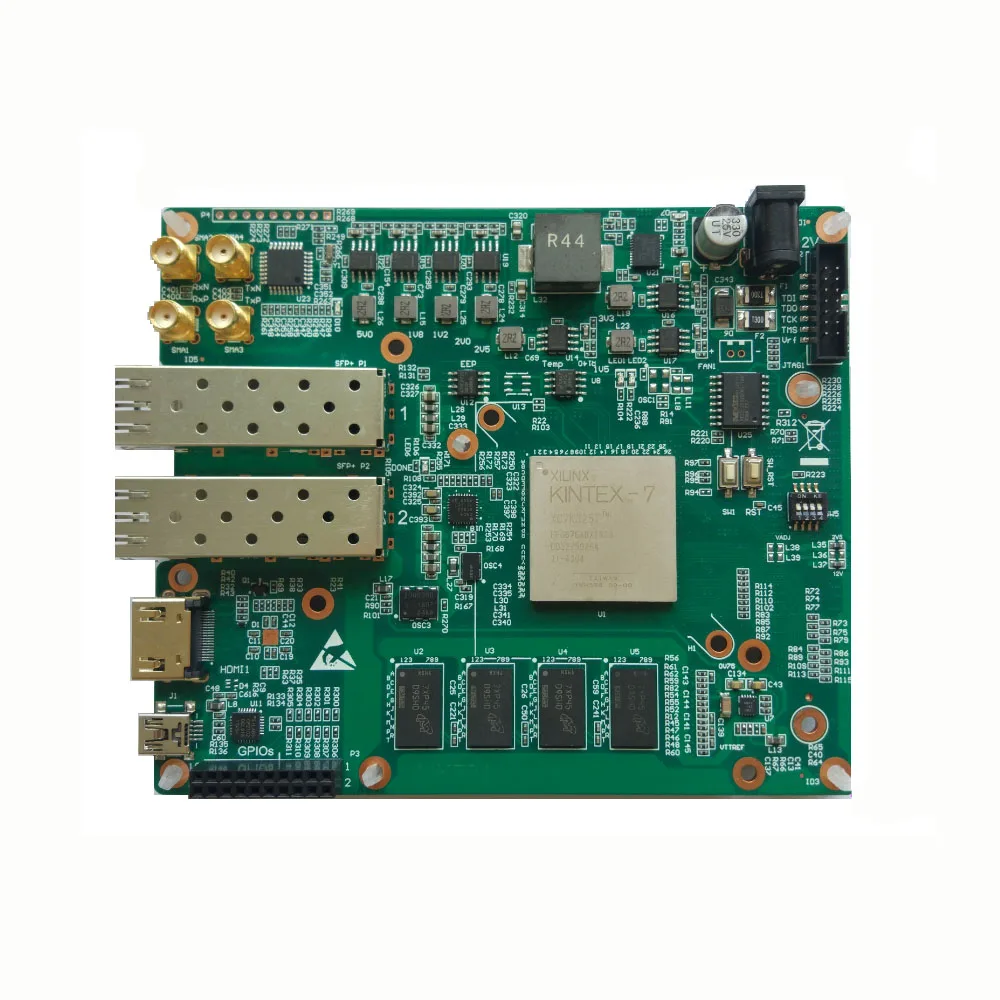 Xilinx FPGA Kintex7 Kintex 7 XC7K325T макетная плата с SFP + 10G сетевой порт 256Mbit FLASH 2GByte DDR3 HDMI