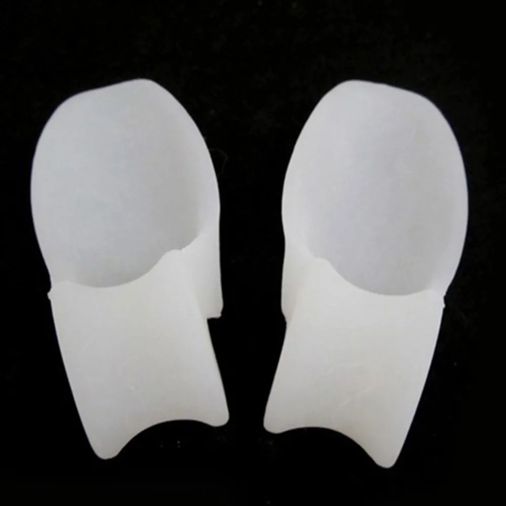 Разделители больших пальцев ног 2 шт. гелевые защитные растяжки для снятие боли в