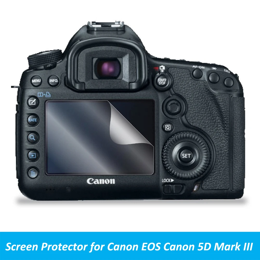 Фото 2 шт., Защитная пленка для ЖК-экрана Canon EOS 5D Mark III 5D3 №1