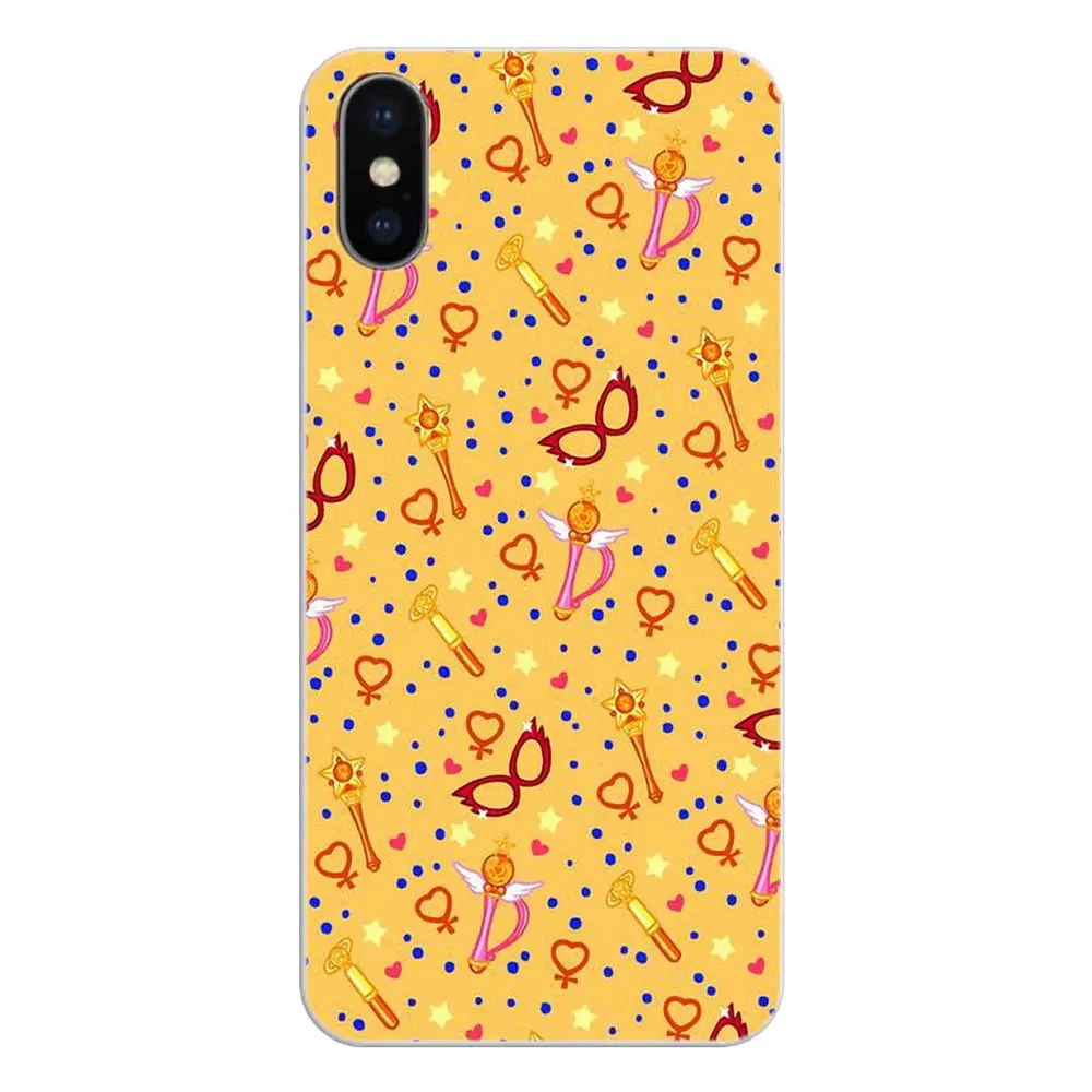 Transparent Soft Shell Covers Pink Sailor Moon Luna Cats Mercury Art For Motorola Moto X4 E4 E5 G5 G5S G6 Z Z3 G3 C Play Plus |
