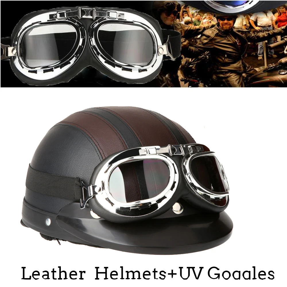 Мотоциклетный шлем KKmoon из синтетической кожи с козырьком|motocross helmet|motorcycle helmethelmet