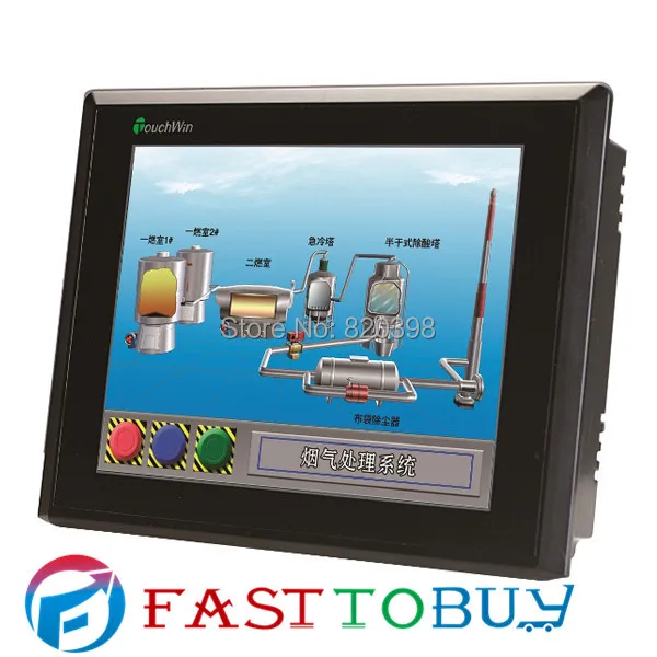 HMI 8 &quot800*600 128 МБ RTC USB порт Ethernet ARM9 ЦП 400 МГц TG865-ET с кабелем для программирования |